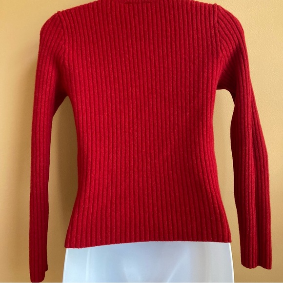 Lauren Ralph Lauren 100% Lambswool Sweater Size M - Picture 9 of 10